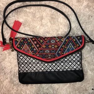 Tribal print purse